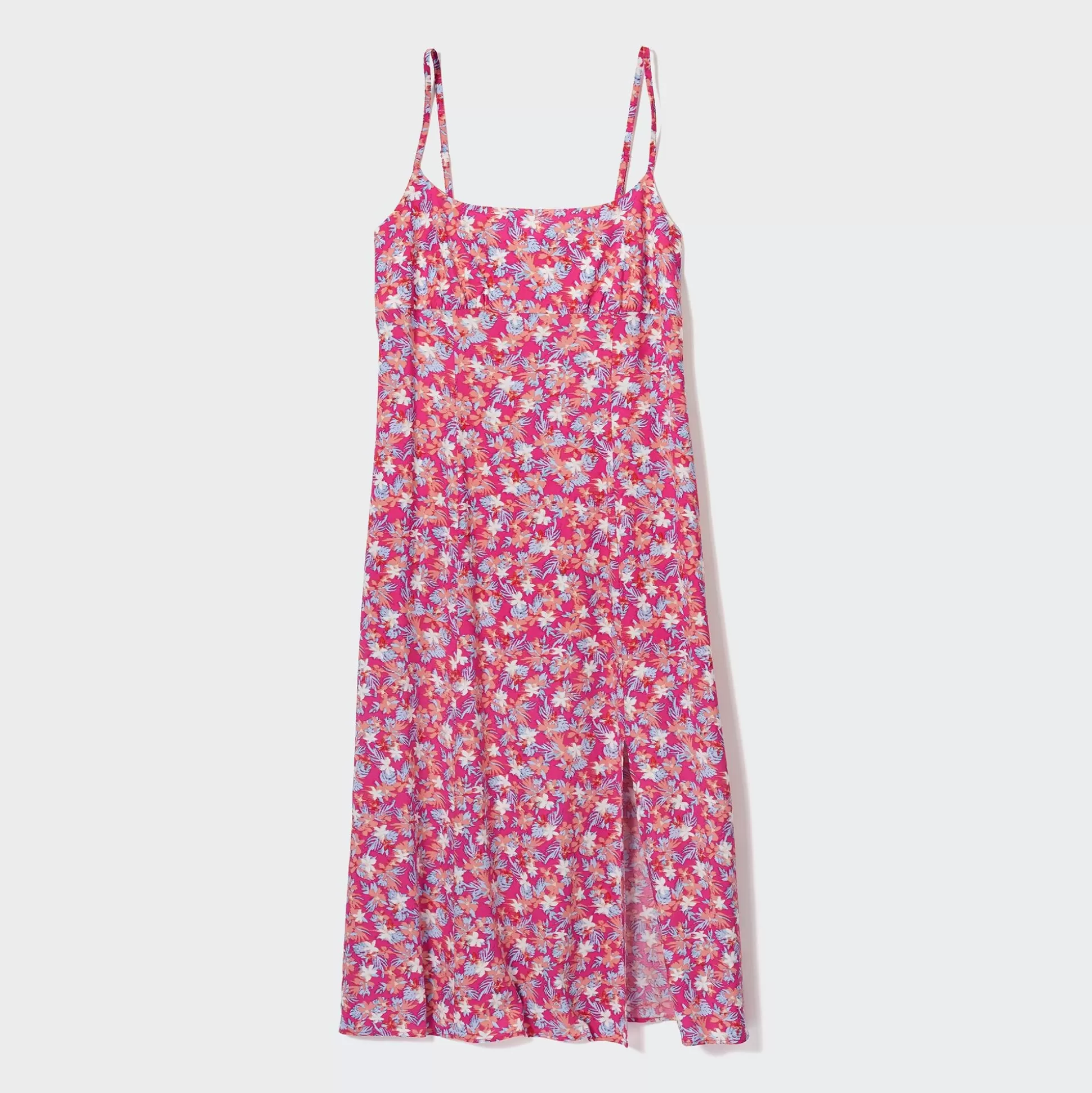 Women UNIQLO Dresses<Printed Front Slit Camisole Dress