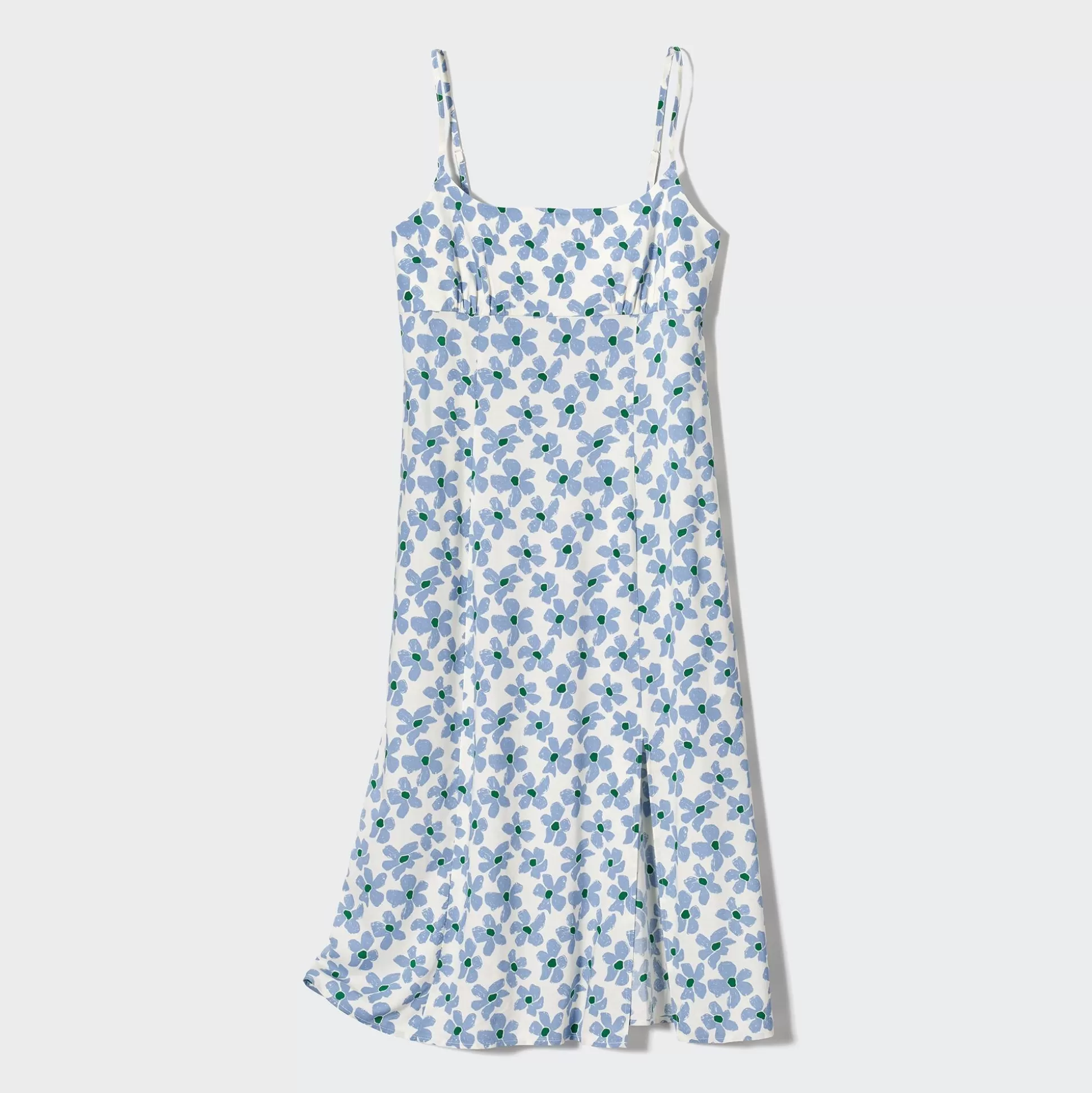 Women UNIQLO Dresses<Printed Front Slit Camisole Dress