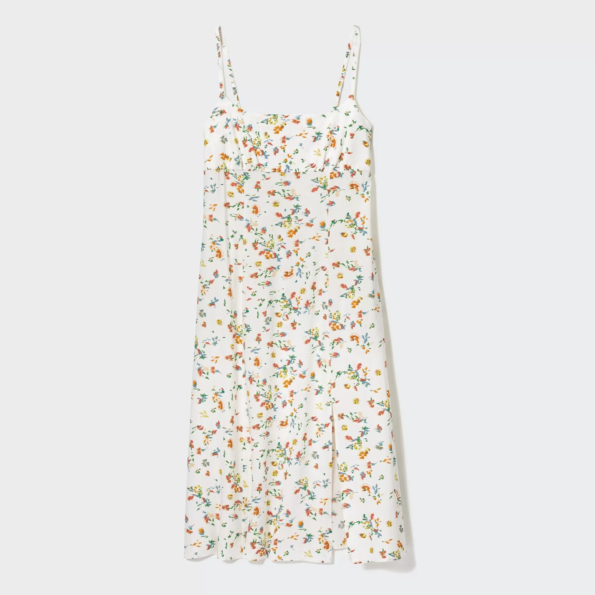 Women UNIQLO Dresses<Printed Front Slit Camisole Dress