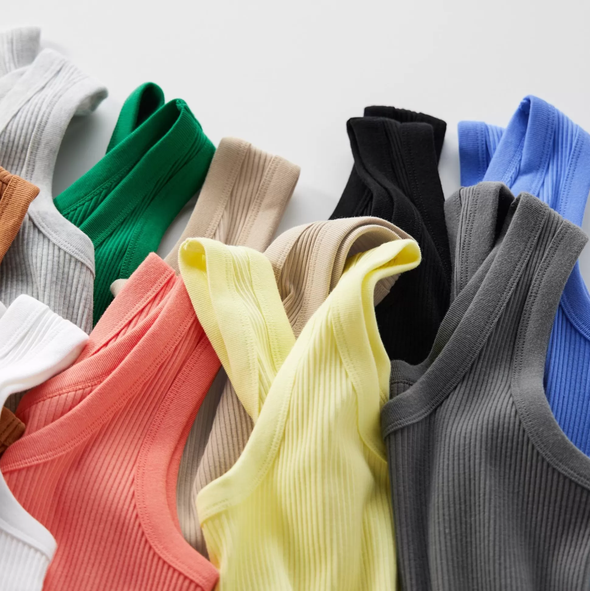 Women UNIQLO T-Shirts<Ribbed Tank Top