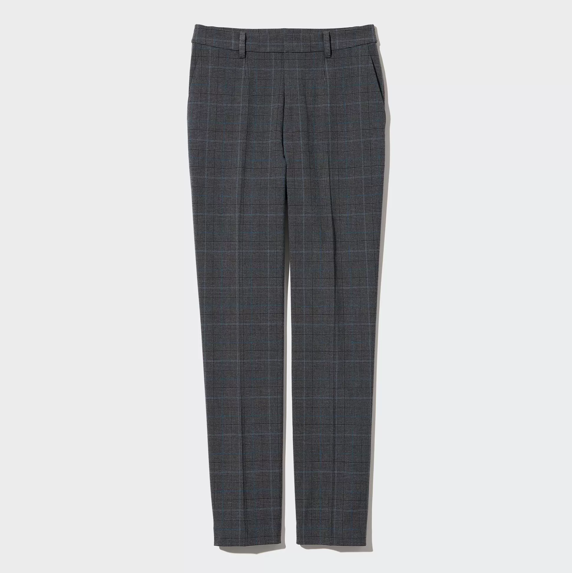 Women UNIQLO Pants<Smart Ankle Pants (2-Way Stretch Glen Check, Tall)