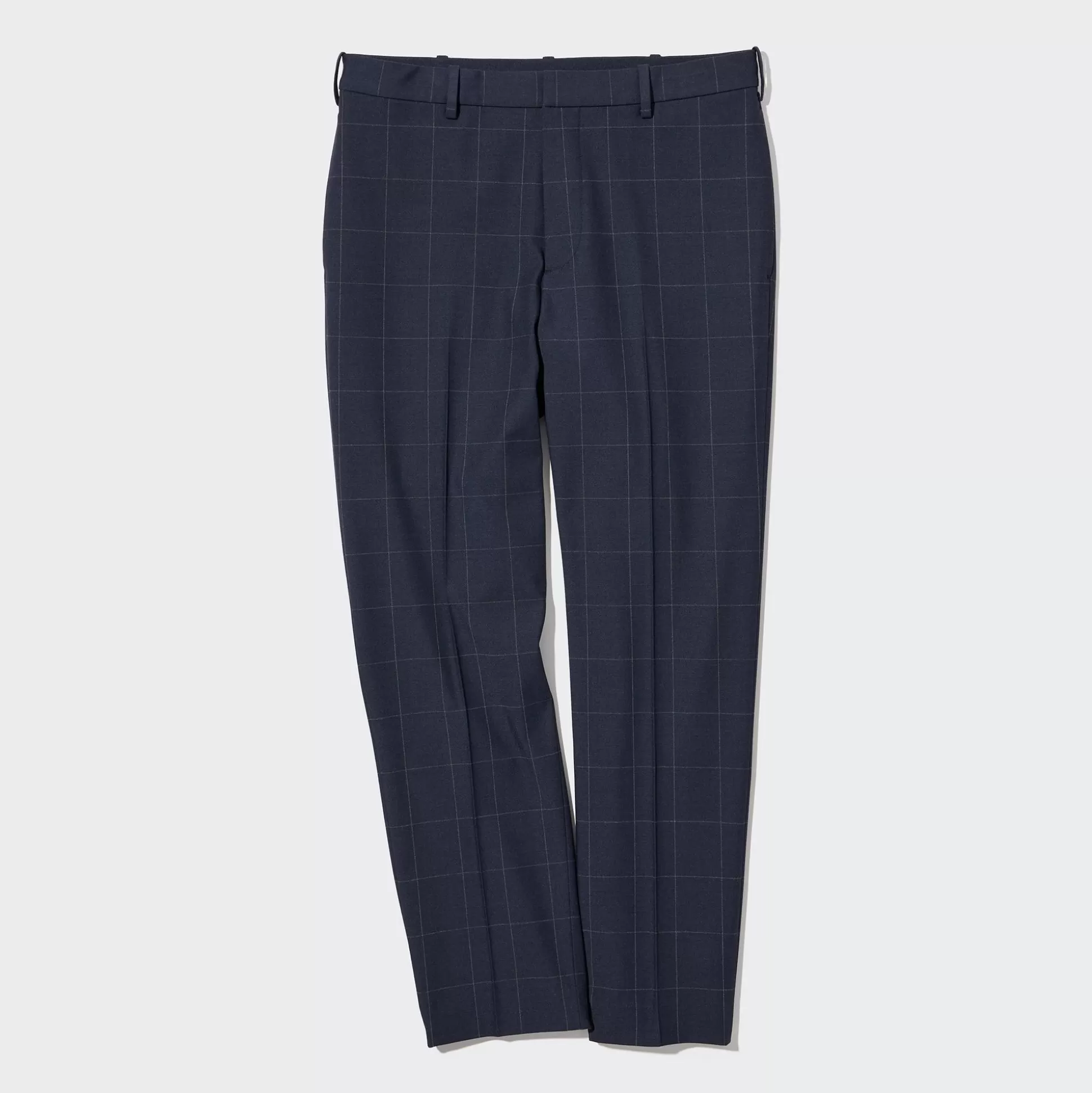 Men UNIQLO Pants<Smart Ankle Pants (2-Way Stretch Windowpane)