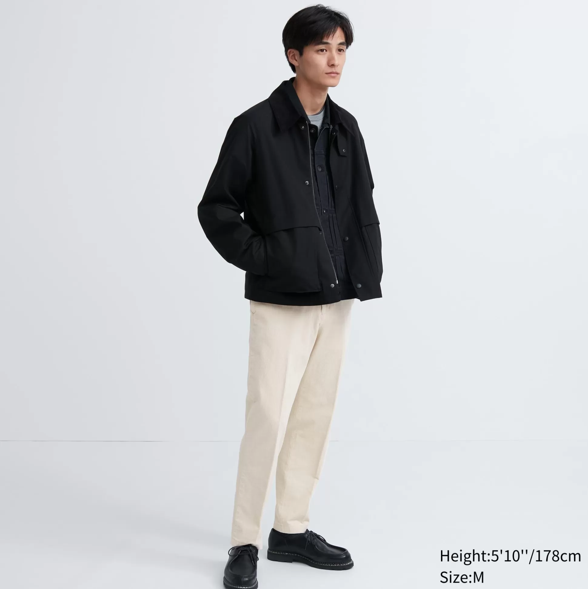 Men UNIQLO Pants<Smart Ankle Pants (Corduroy)