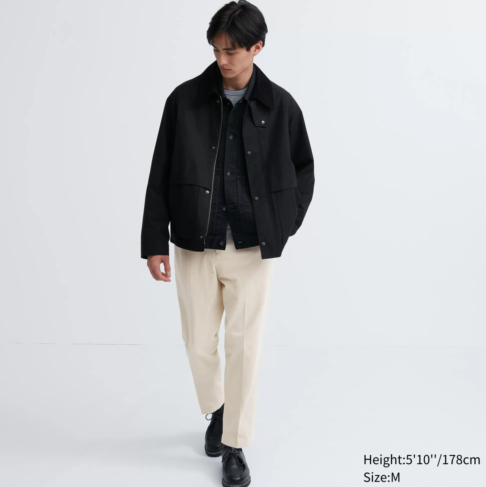 Men UNIQLO Pants<Smart Ankle Pants (Corduroy)