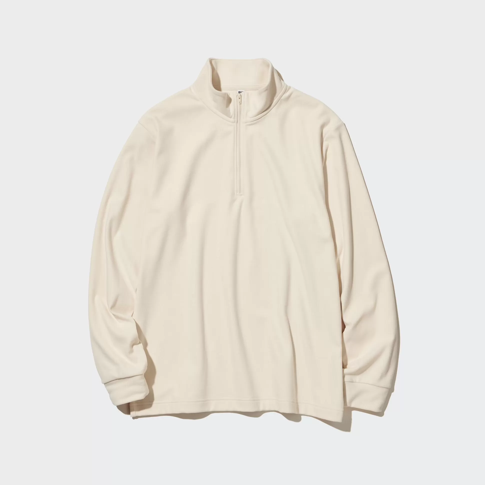 Men UNIQLO T-Shirts<Smooth Fleece Half-Zip T-Shirt