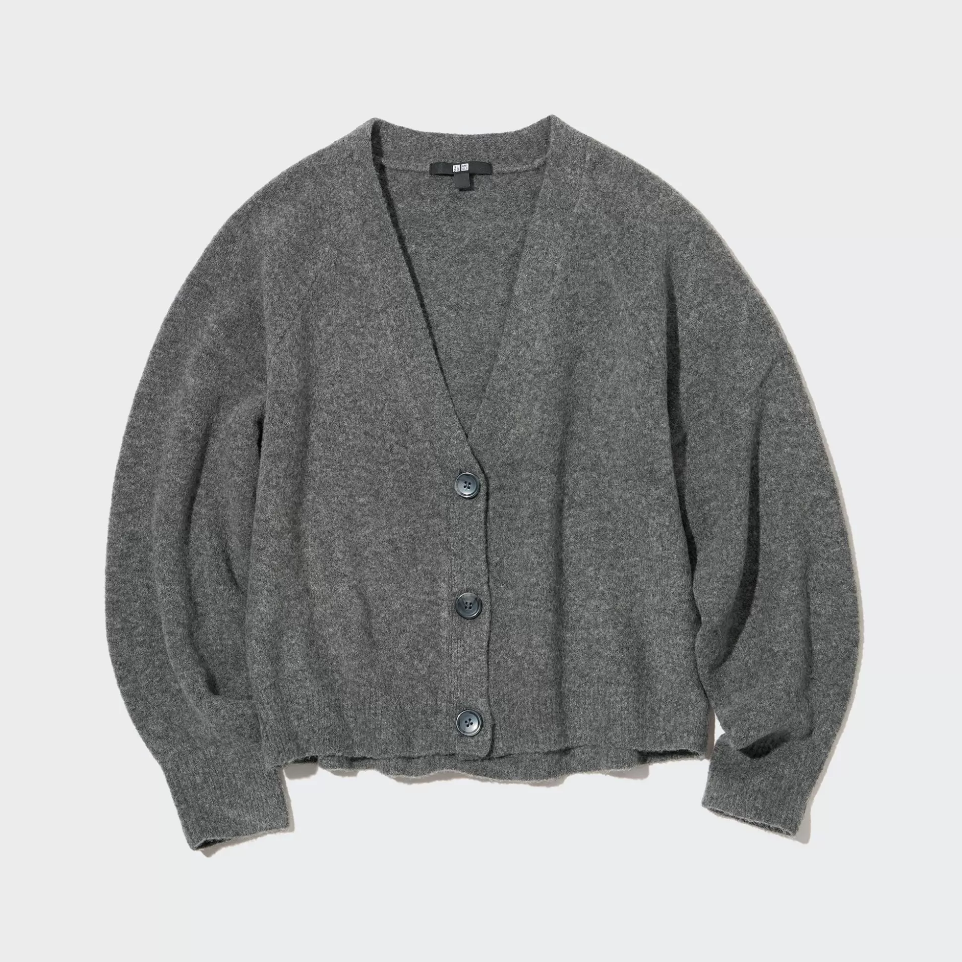 Women UNIQLO Sweaters<Souffle Yarn Long-Sleeve Short Cardigan