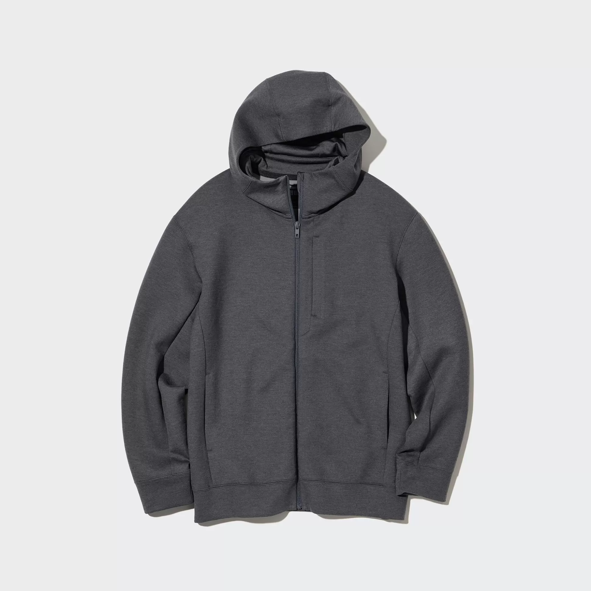 Men UNIQLO Sweatshirts & Hoodies<Stretch Dry Sweat Long-Sleeve Full-Zip Hoodie