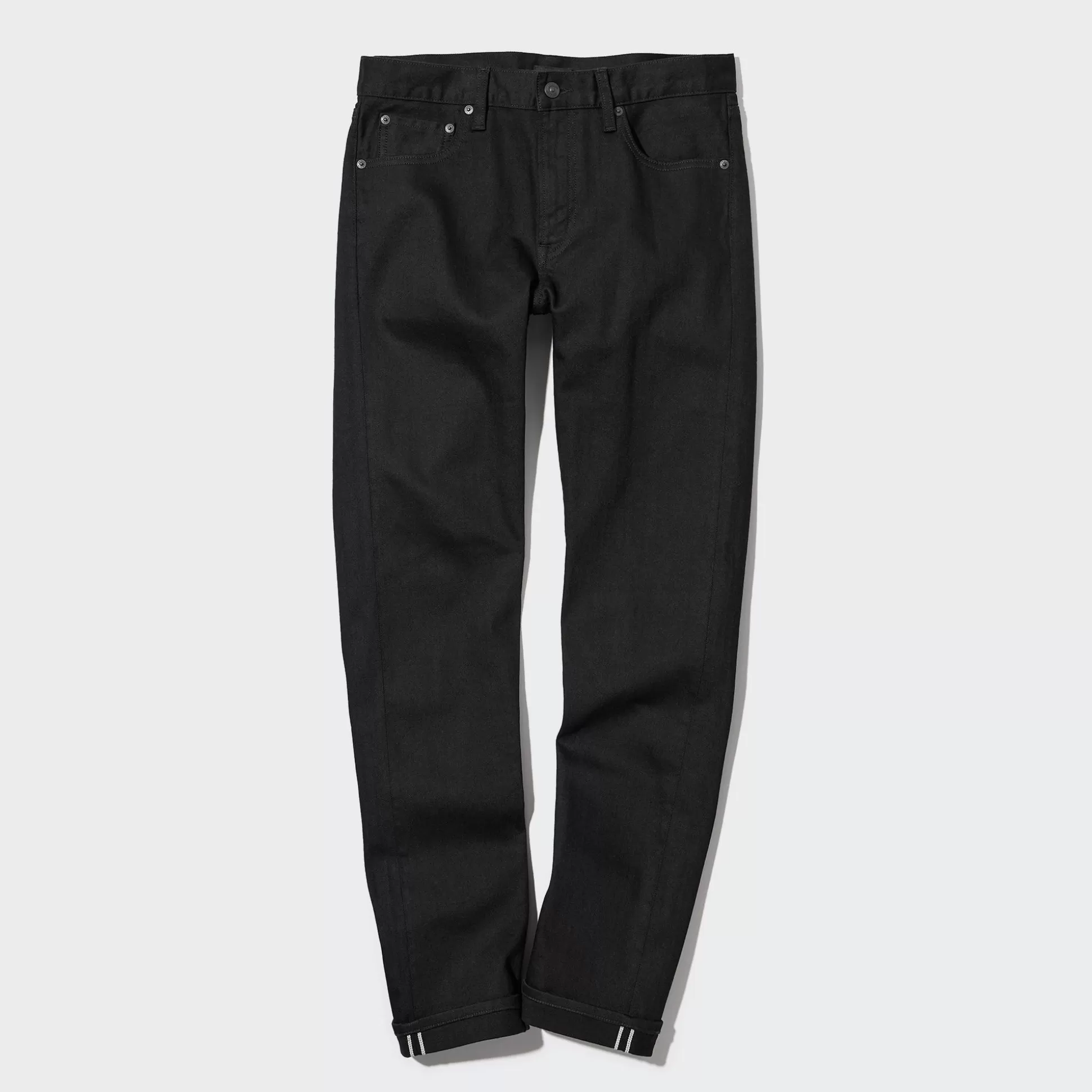 Men UNIQLO Jeans<Stretch Selvedge Slim-Fit Jeans