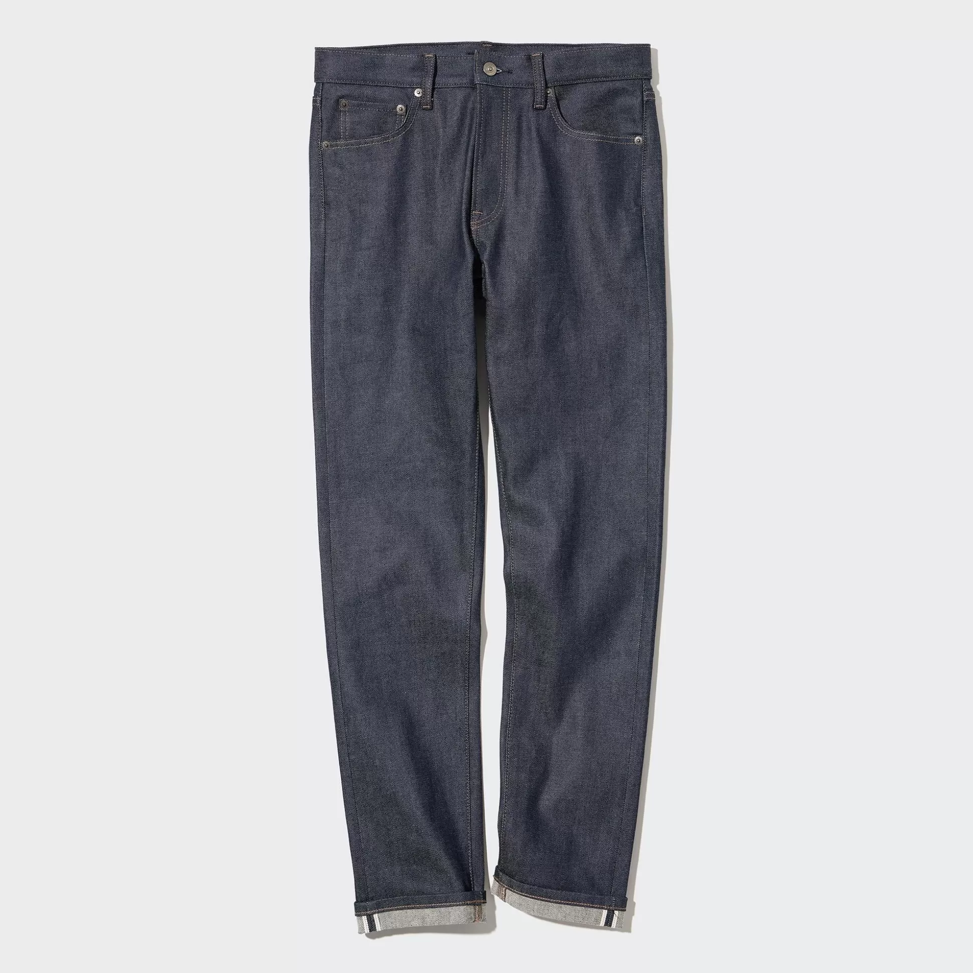 Men UNIQLO Jeans<Stretch Selvedge Slim-Fit Jeans