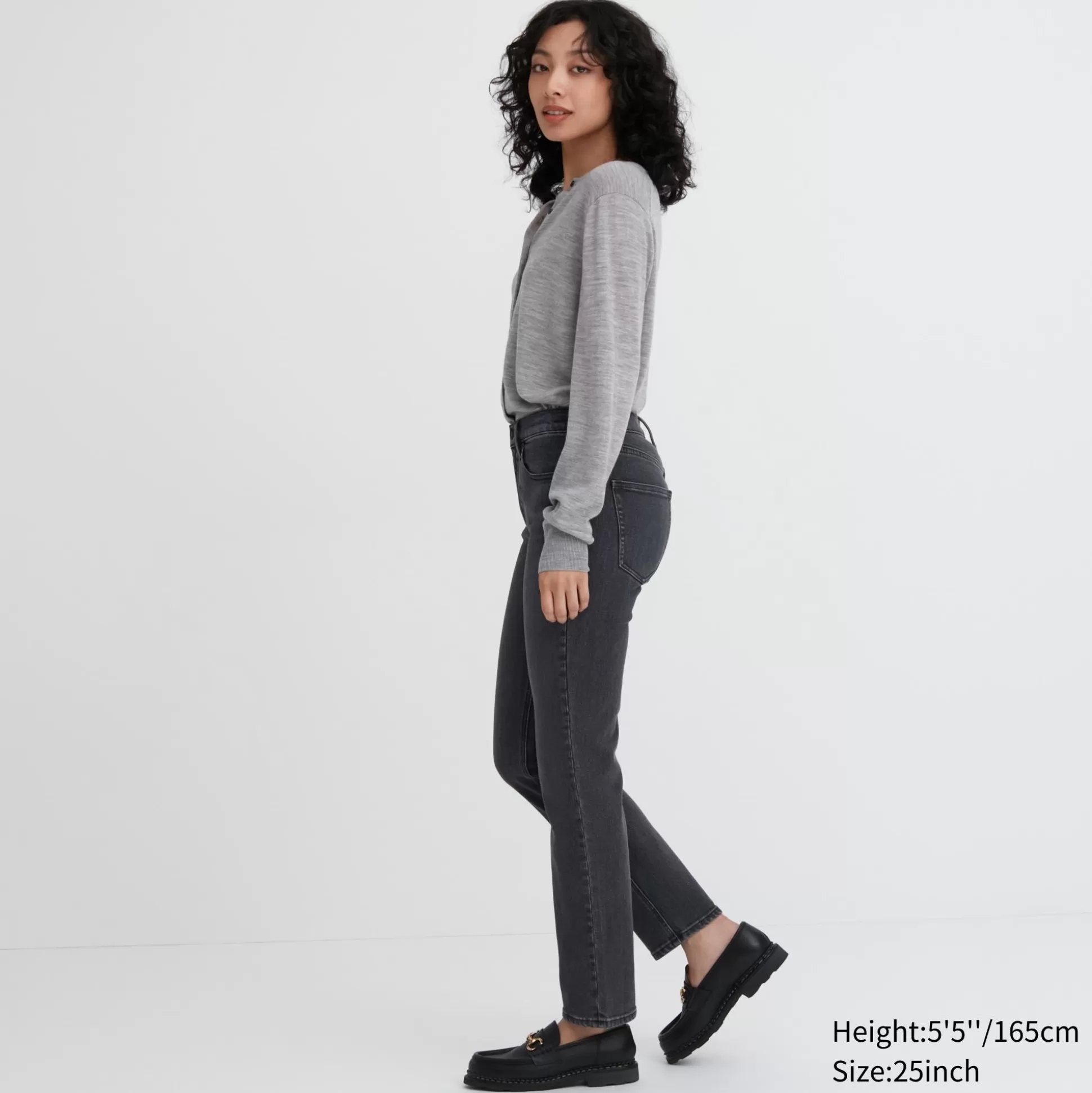 Women UNIQLO Jeans<Stretch Slim Straight Jeans