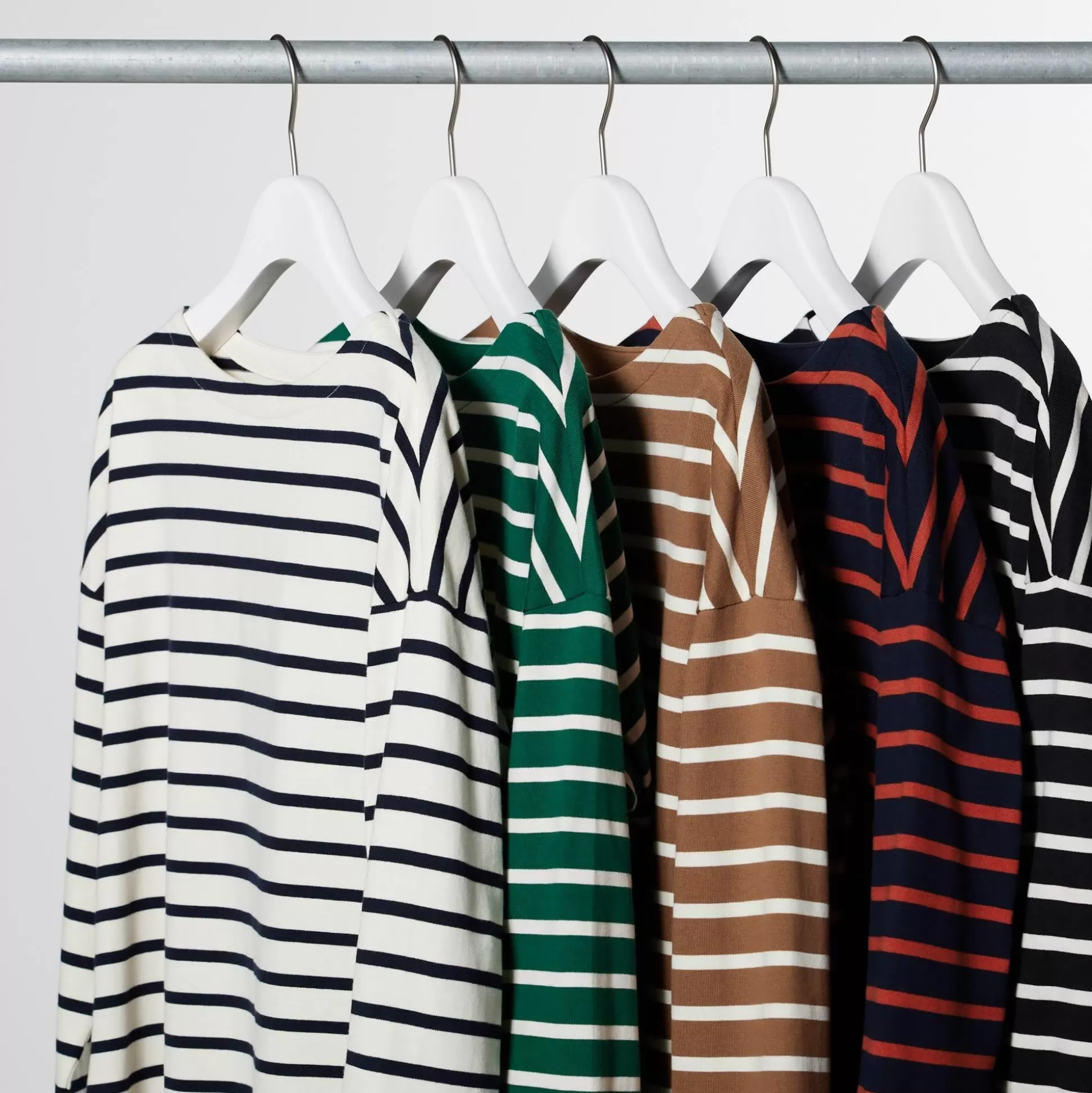 Women UNIQLO T-Shirts<Striped Long Sleeve T-Shirt