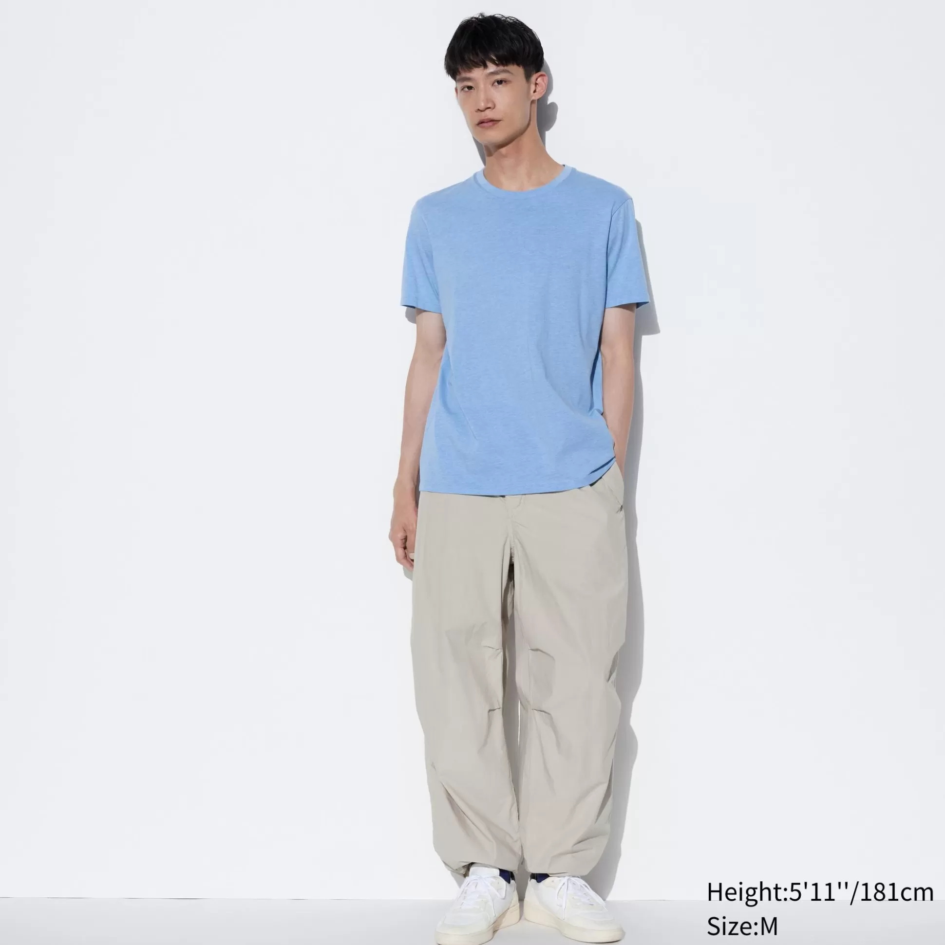 Men UNIQLO T-Shirts<Supima® Cotton Crew Neck Short-Sleeve T-Shirt