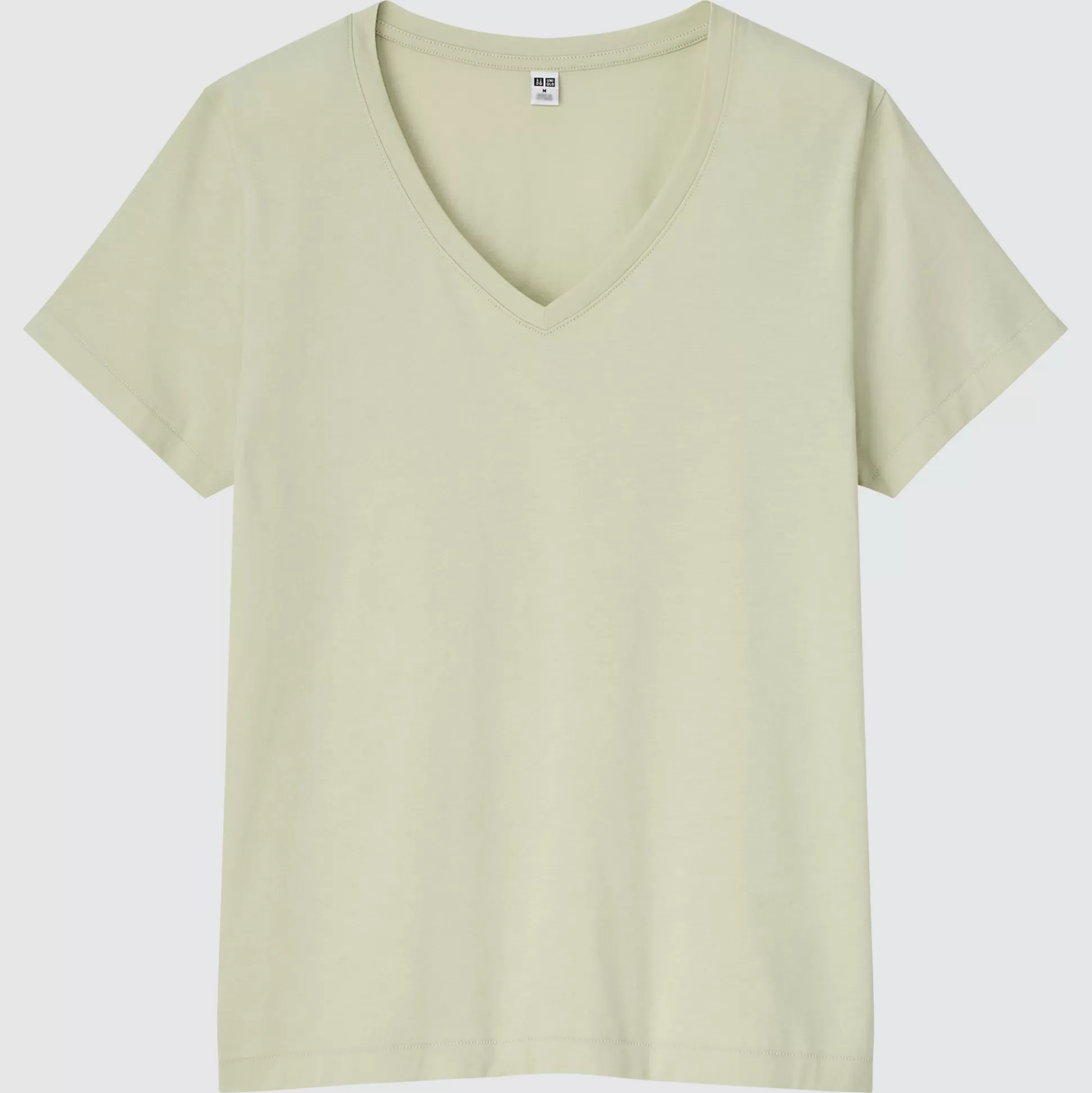 Women UNIQLO T-Shirts<Supima® Cotton V-Neck Short-Sleeve T-Shirt