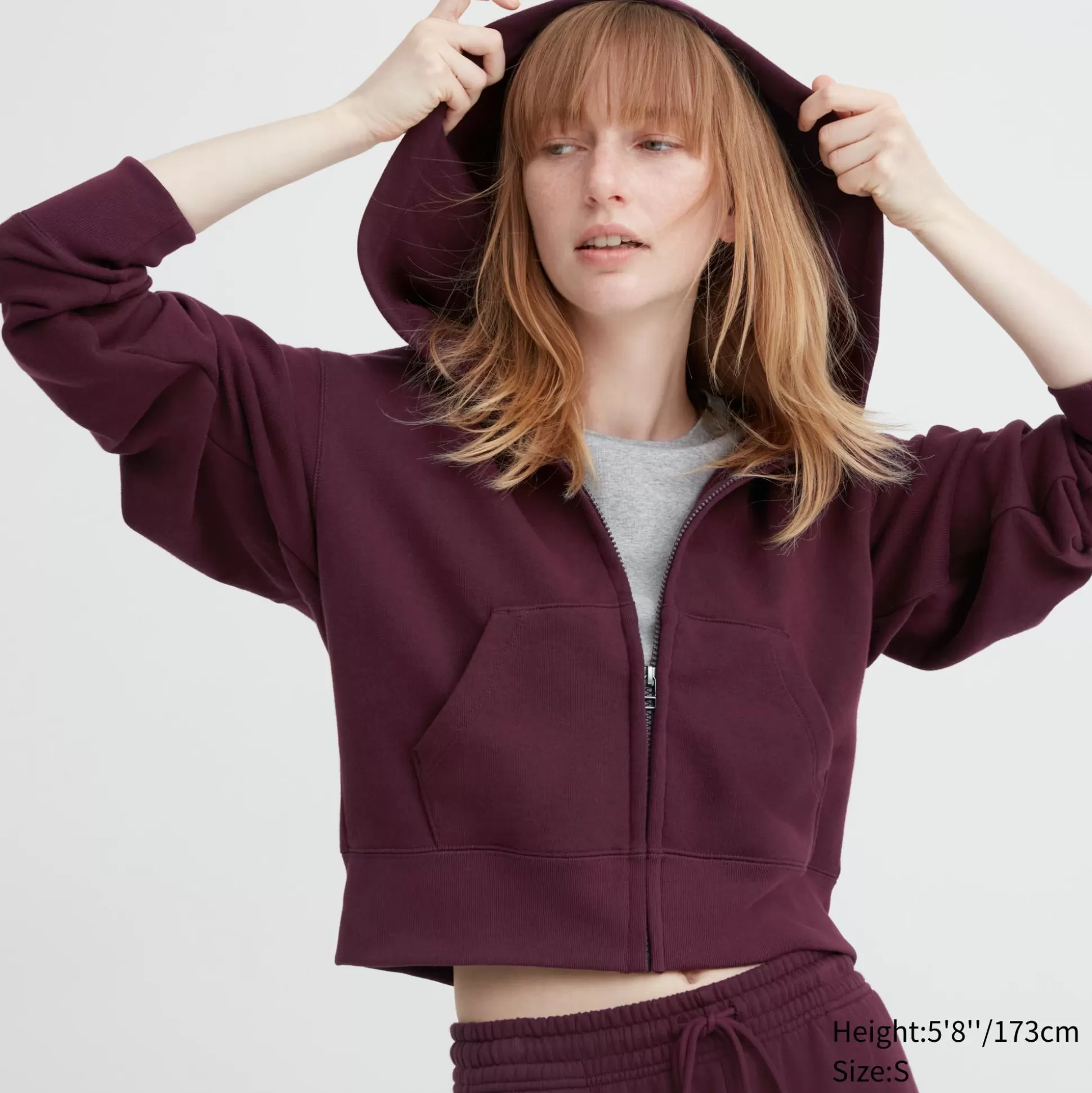 Women UNIQLO Sweatshirts & Hoodies<Sweat Full-Zip Long-Sleeve Hoodie