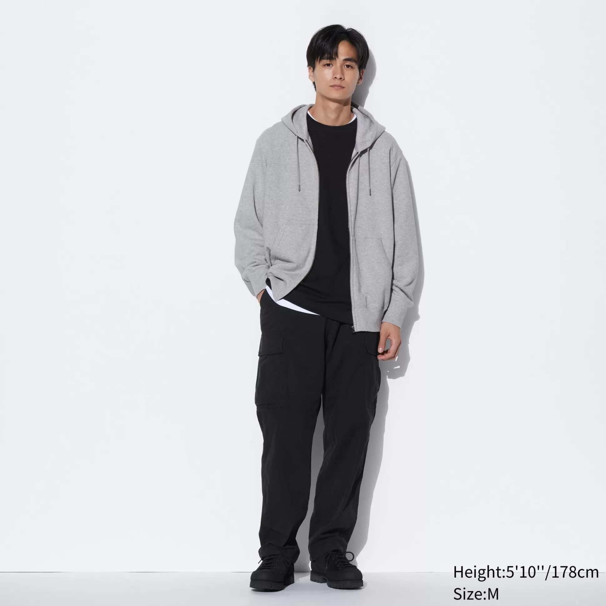 Men UNIQLO Sweatshirts & Hoodies<Sweat Long-Sleeve Full-Zip Hoodie