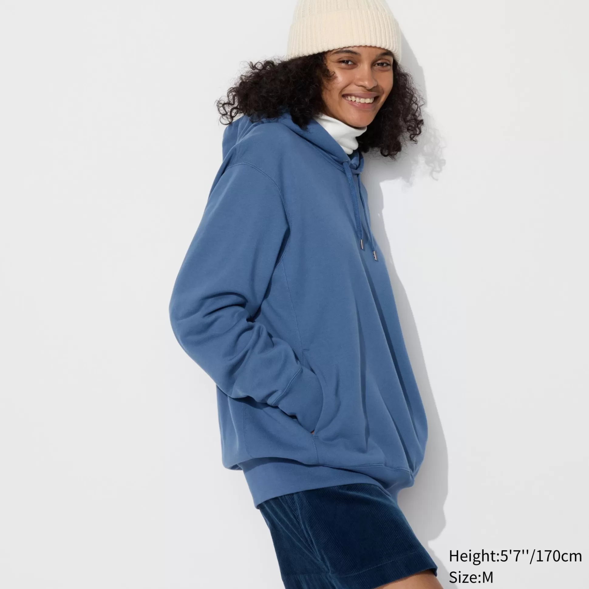 Women UNIQLO Sweatshirts & Hoodies<Sweat Pullover Long-Sleeve Hoodie