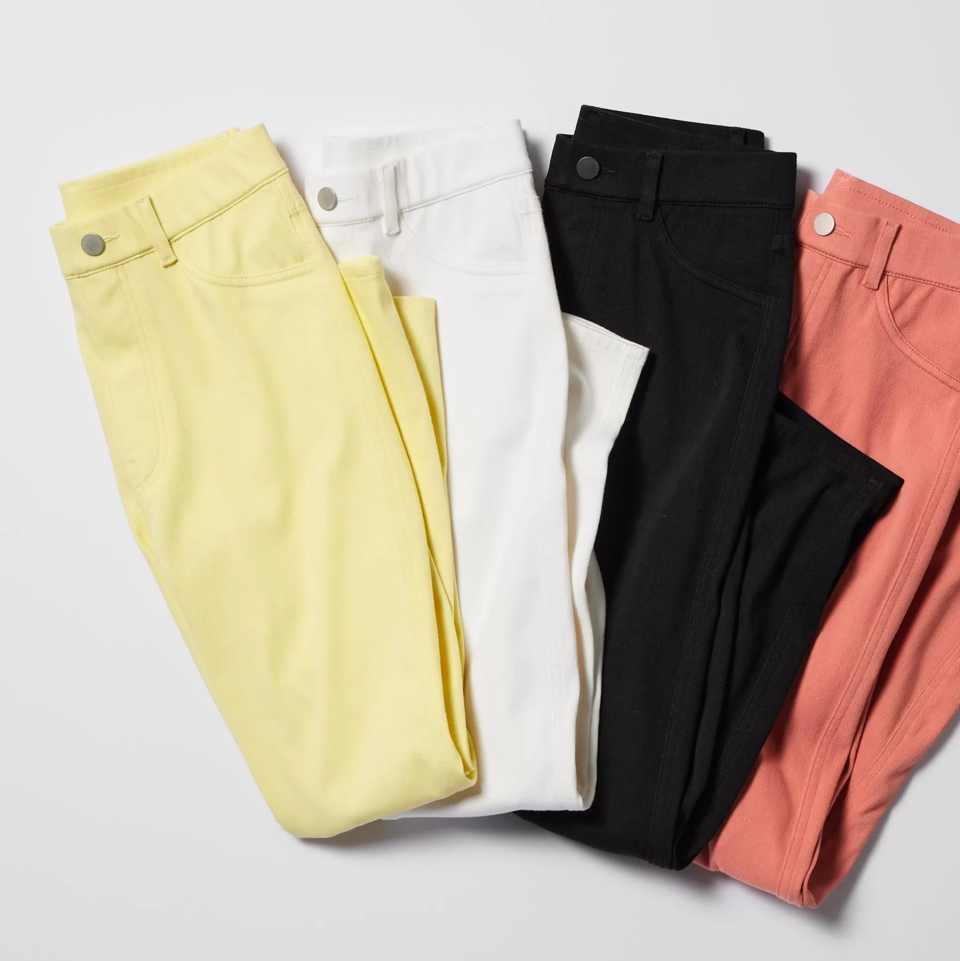 Women UNIQLO Pants<Ultra Stretch High-Rise Cropped Leggings Pants