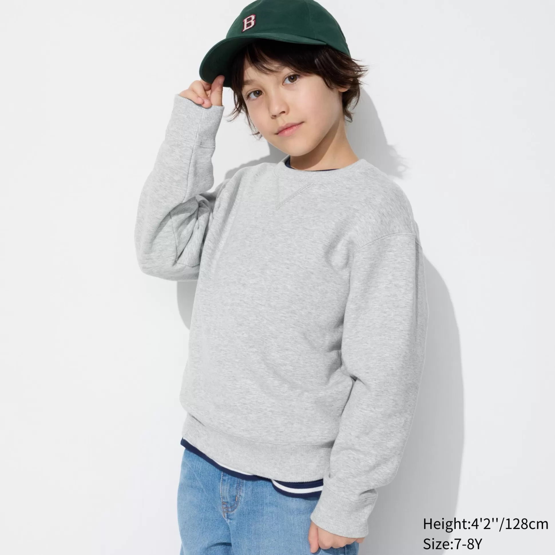 Kids UNIQLO Sweatshirts & Hoodies<Ultra Stretch Long-Sleeve Sweatshirt