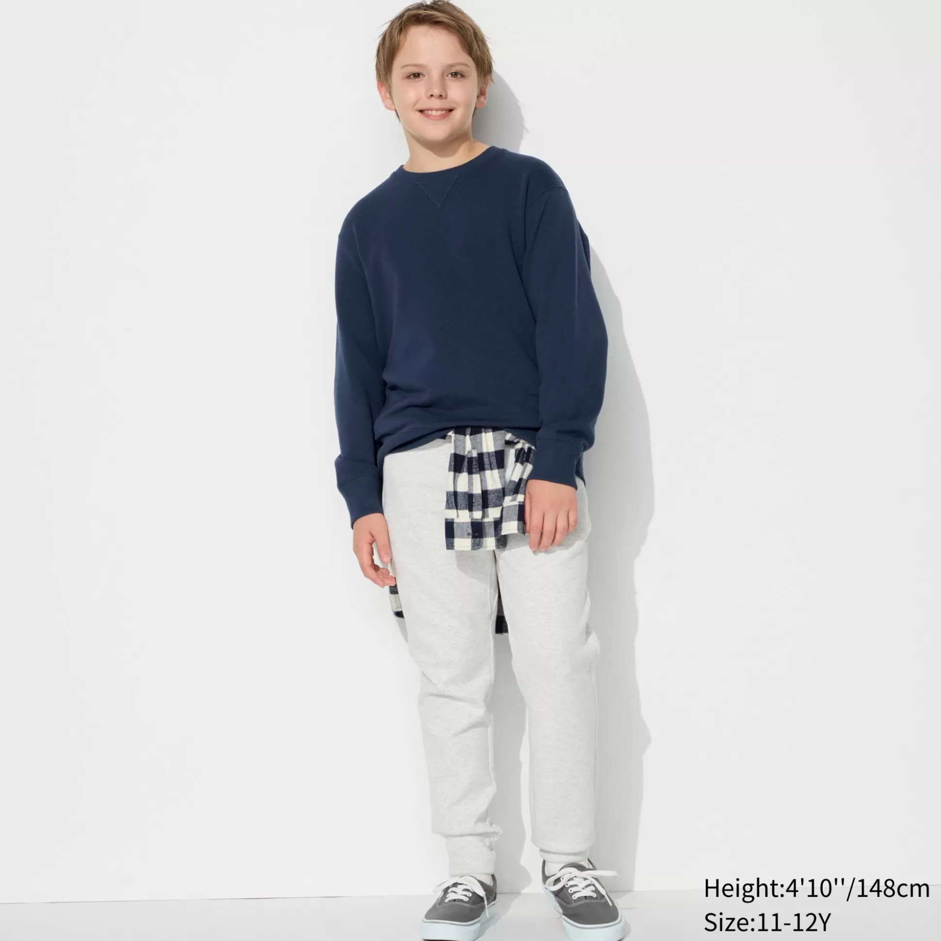 Kids UNIQLO Sweatshirts & Hoodies<Ultra Stretch Long-Sleeve Sweatshirt