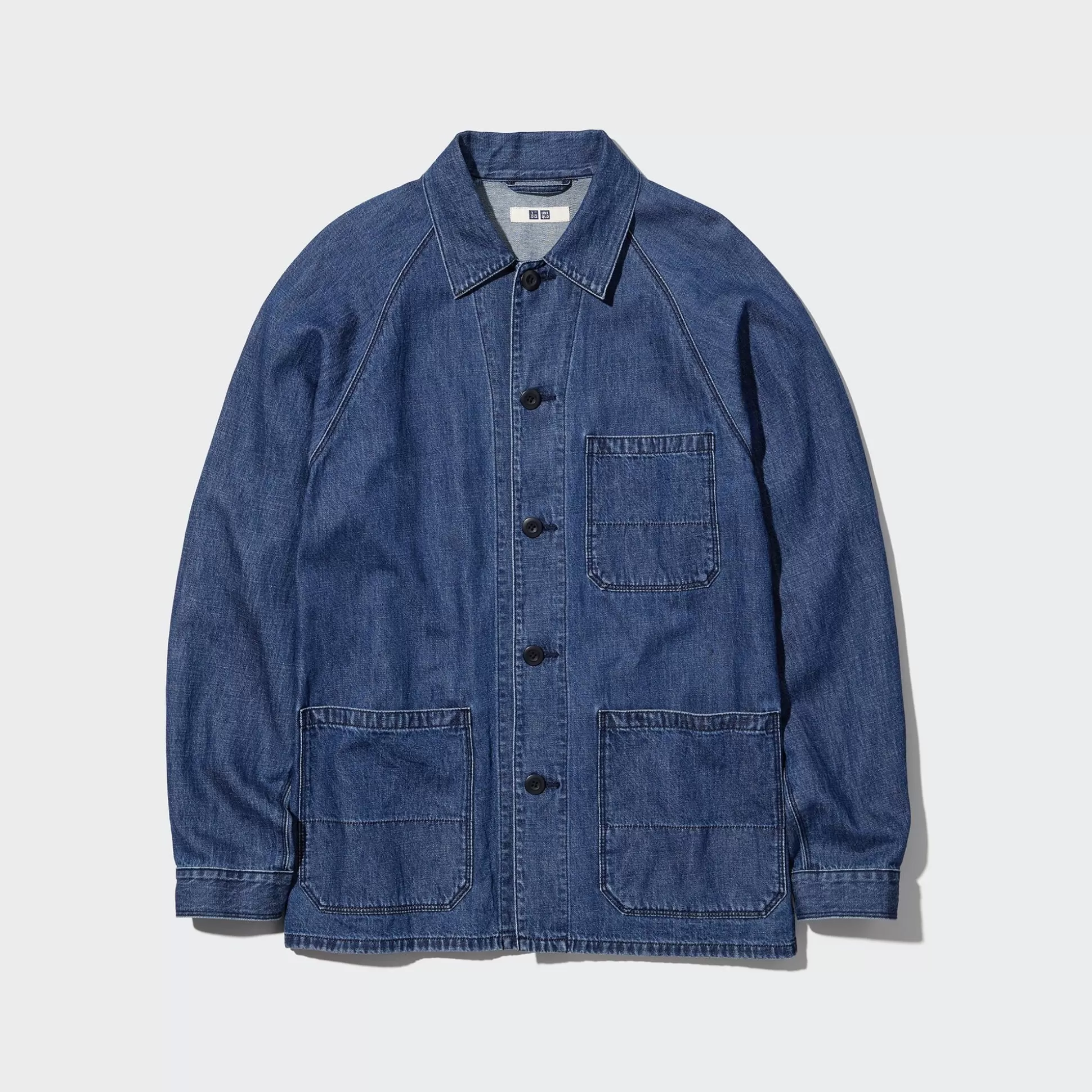 Women UNIQLO Jackets & Parkas<Utility Denim Jacket (Cotton Linen)