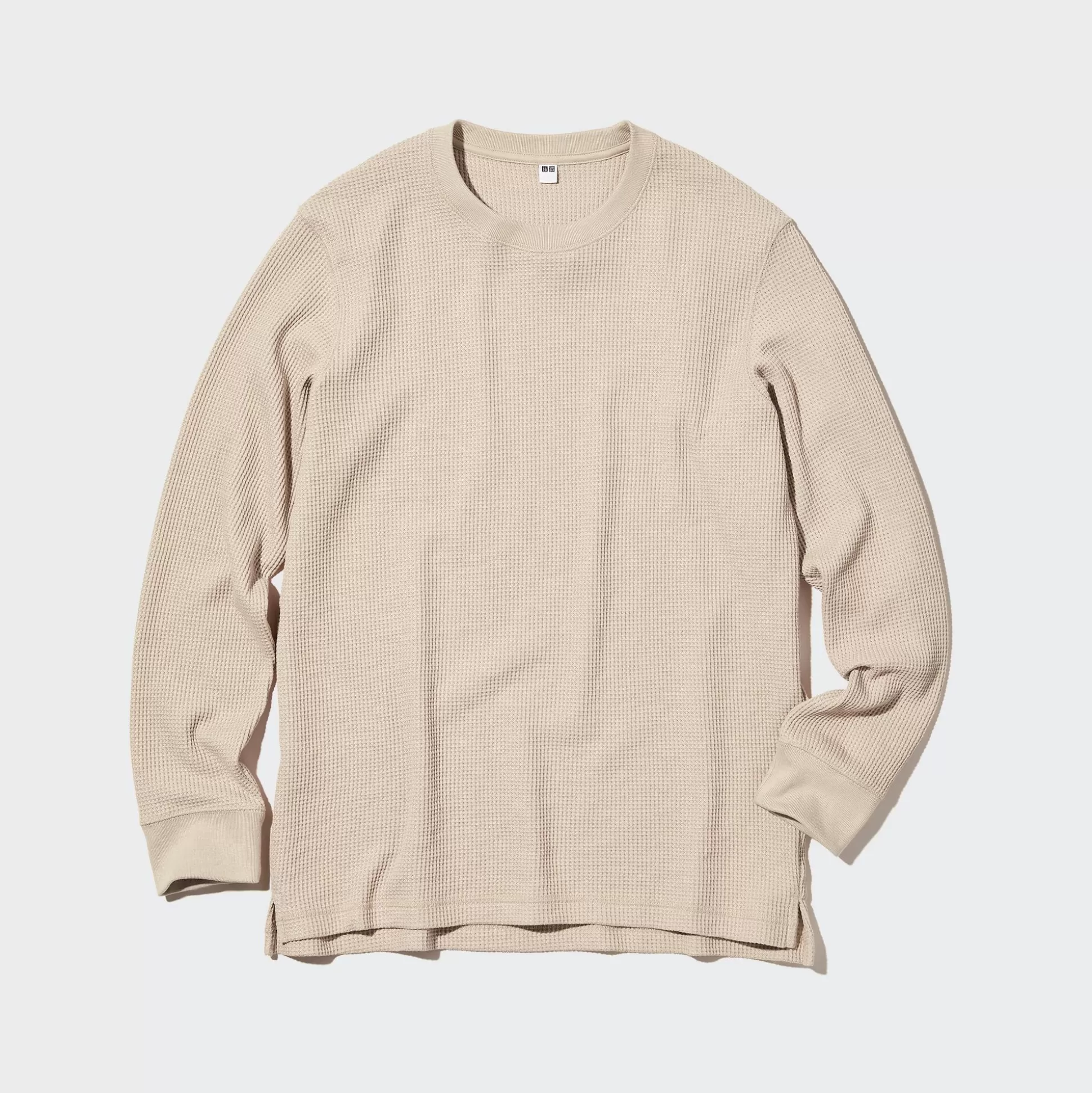 Women UNIQLO T-Shirts<Waffle Crew Neck Long-Sleeve T-Shirt