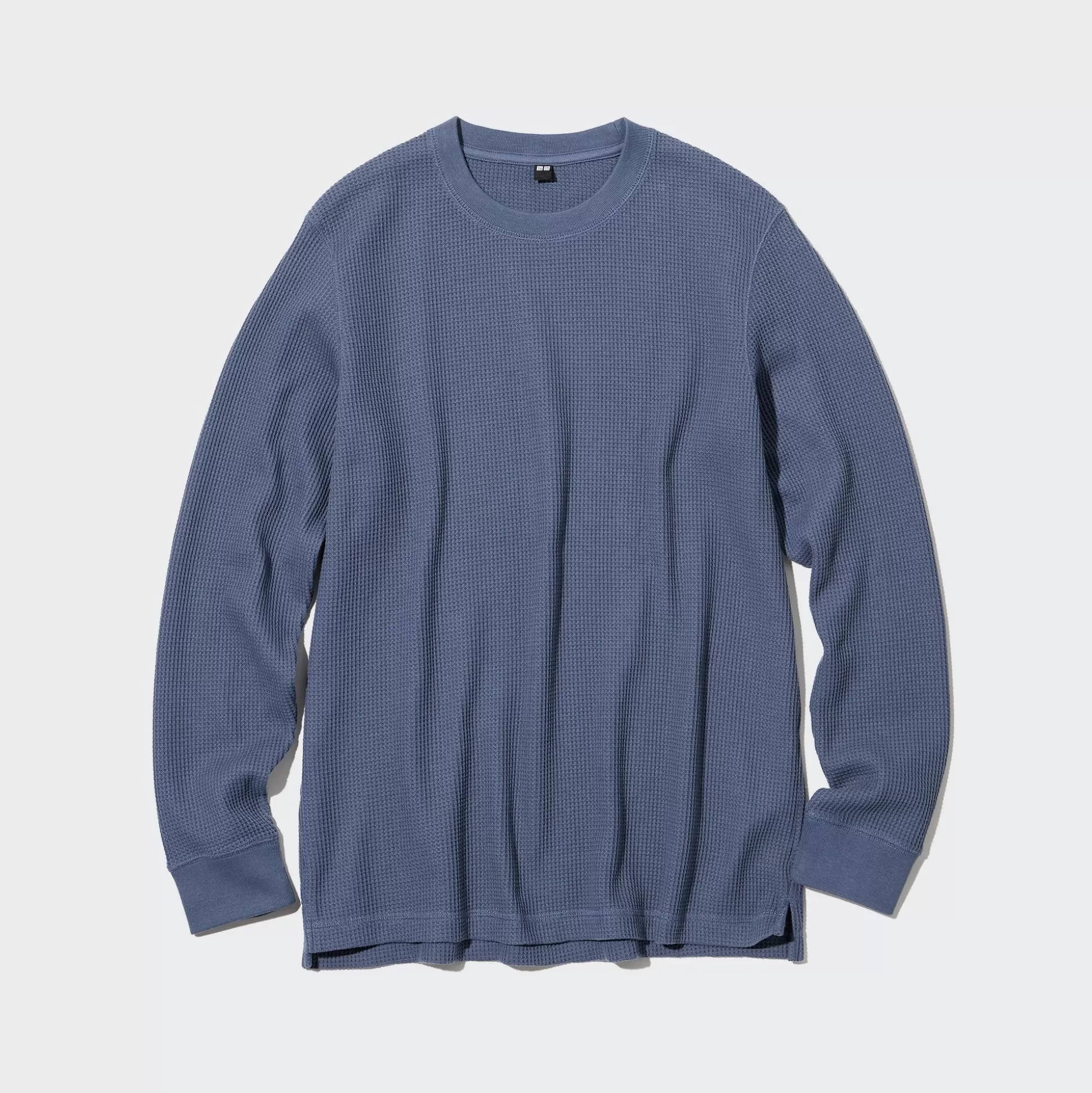 Women UNIQLO T-Shirts<Waffle Crew Neck Long-Sleeve T-Shirt