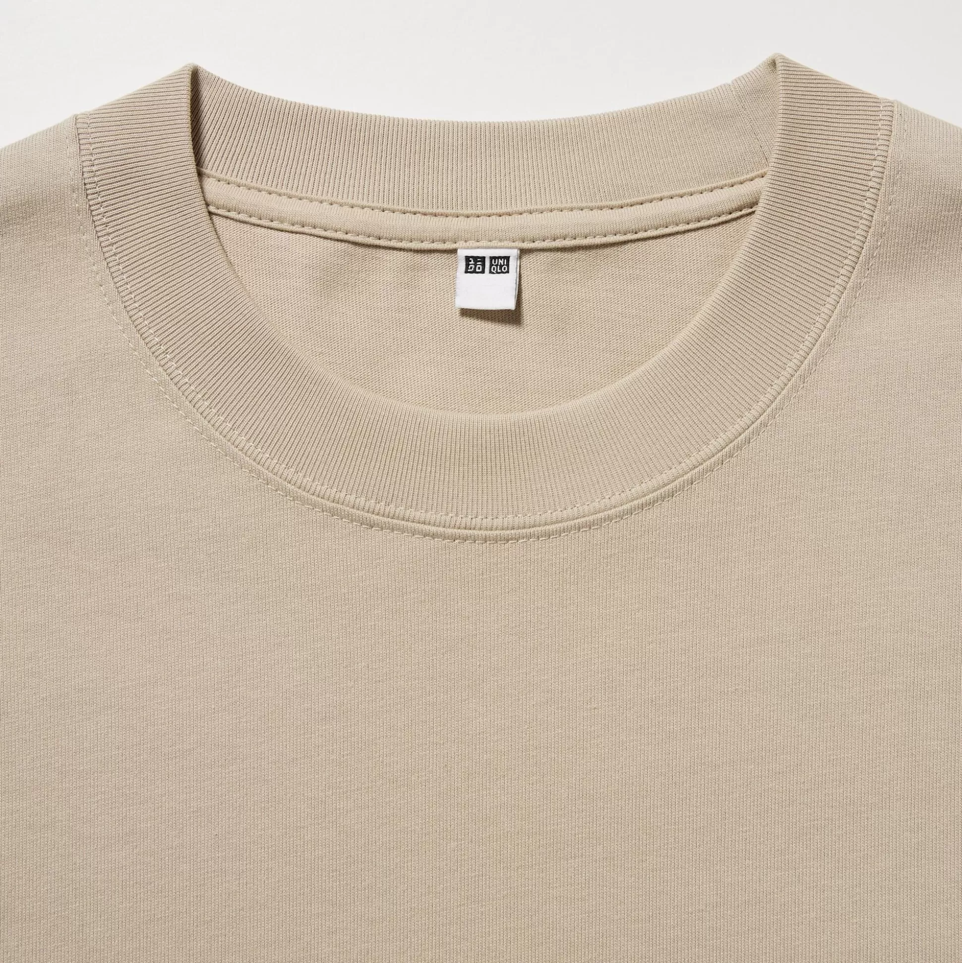 Women UNIQLO T-Shirts<Washed Cotton Crew Neck Long-Sleeve T-Shirt