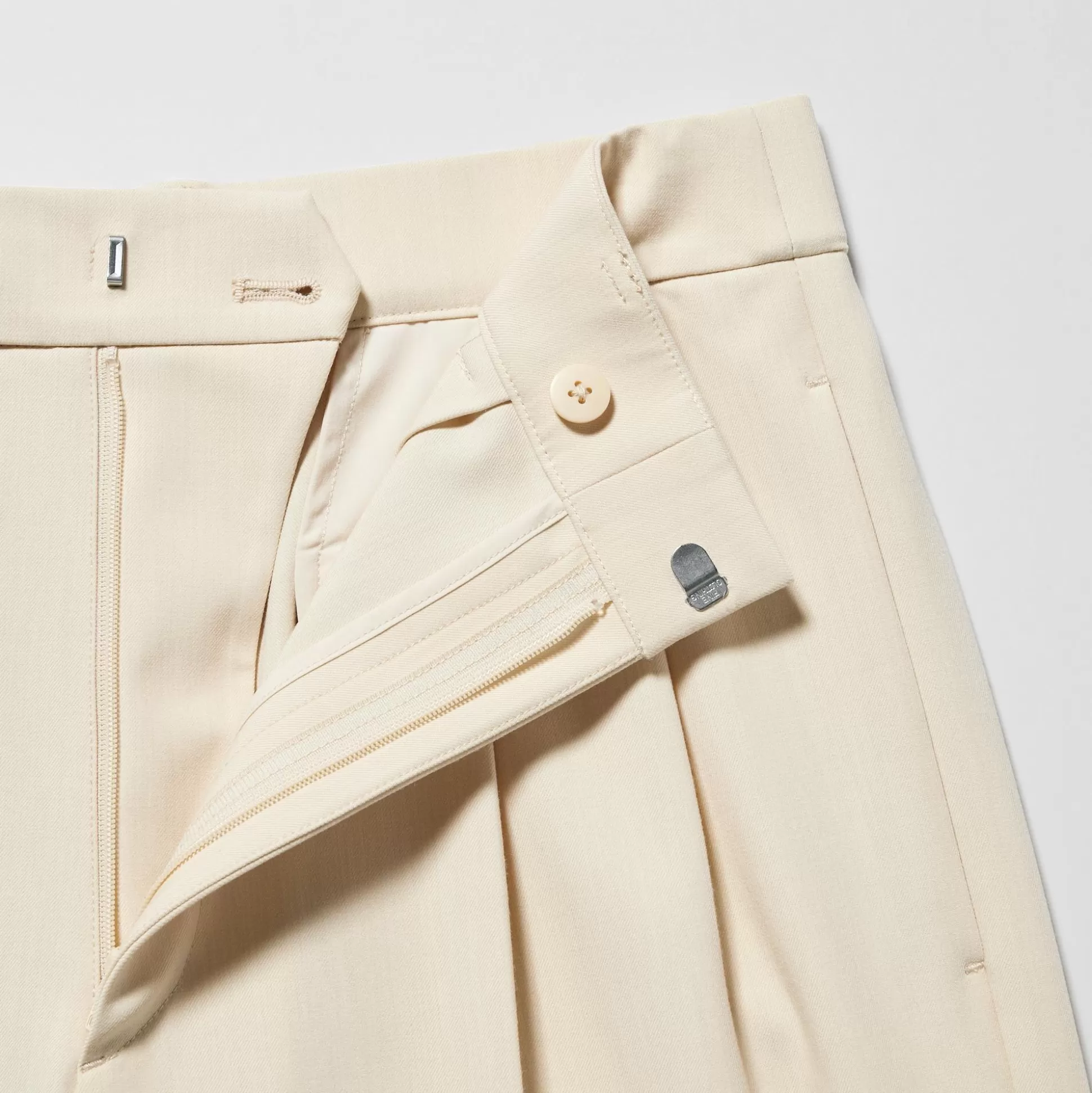 Women UNIQLO Pants<Wide-Fit Pleated Pants